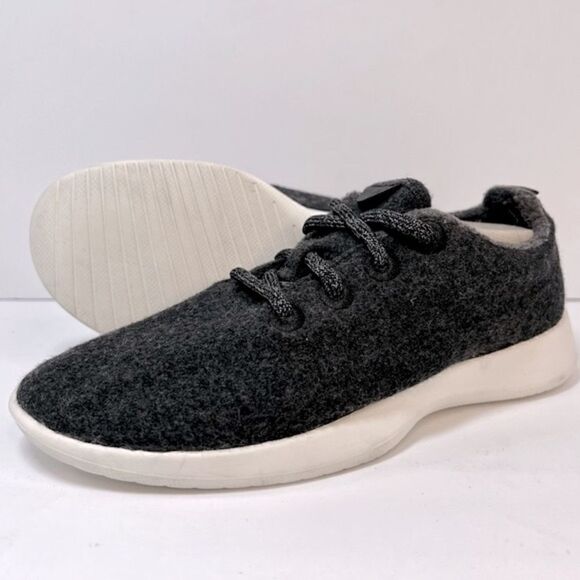 Allbirds Womens Wool Runners Grey Merino Wool Shoes 7 - Picture 1 of 10